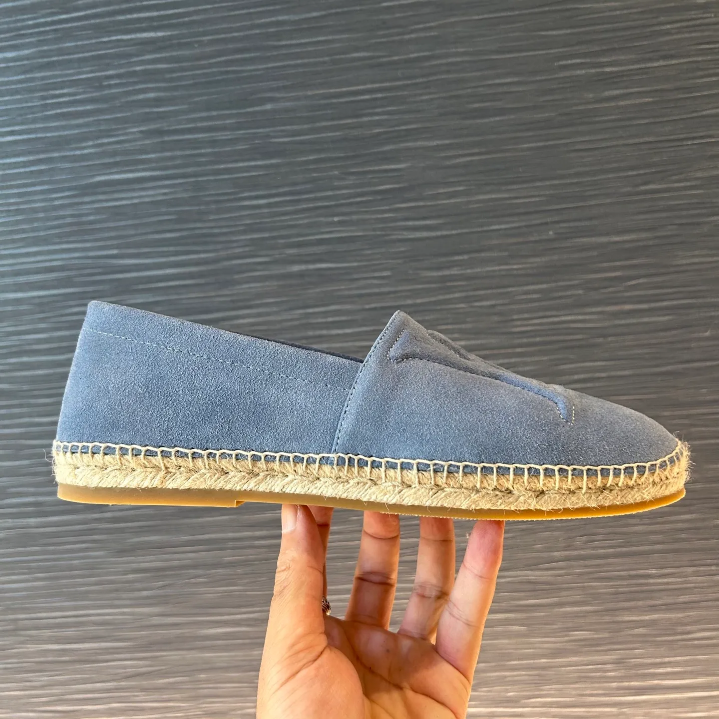 [L Family] Top P: 720💰-Size: 39-44 (customized at 38.45.46) L Family Freesstyle Men's Fisherman Shoes. 2026 Overseas🎆🎆[Spring and Summer New Style: Lv Fisherman Shoes] Material: calf suede, cowhide𥚃, rubber injection process, hemp rope with rubber outsole.